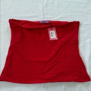 Edikted Red Tube Top